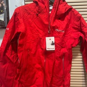 Marmot Red Rain Jacket